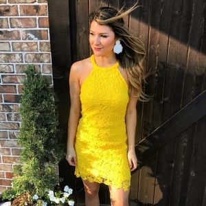 Yellow dress